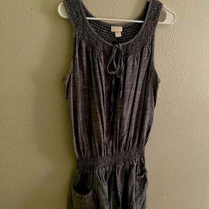 Grey romper